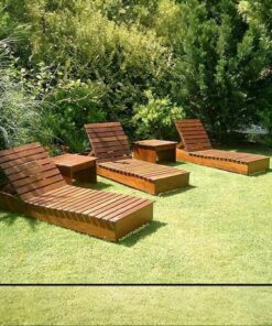 Alternative view of Dalgalı Ahşap Şezlong