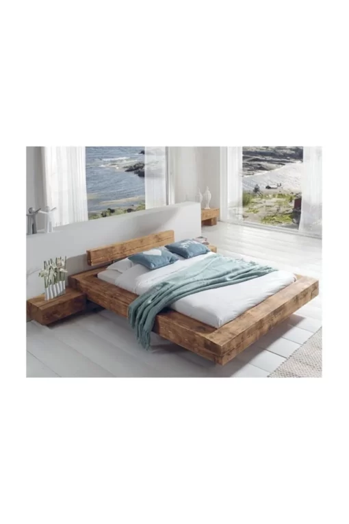 ÜRÜN DIŞTAN ÖLÇÜLER 200×240 OLUP YERDEN YÜKSEKLİK 20 CM TOTAL YÜKSEKLİK 40 CM DİR. JAPON TARZI ALÇAK MODELDİR. 200×160 YATAK İÇİN ÜRETİLİR. Yatak dahil değildir. KOMİDİN ÖLÇÜLERİ 190X240