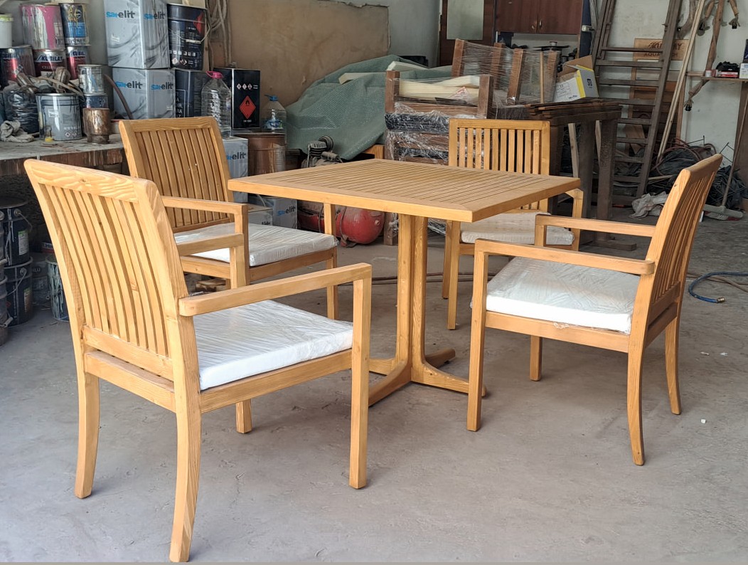 GAZİ MASA TAKIMI 4 KİŞİLİK - Görsel 2