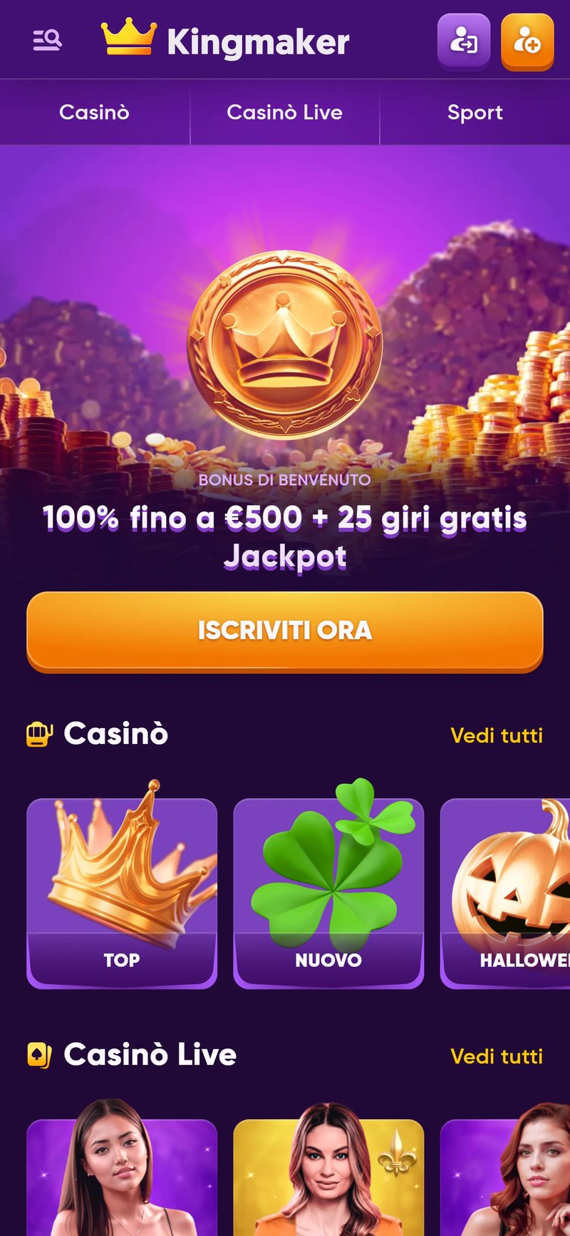 Kingmaker online casino in Greece